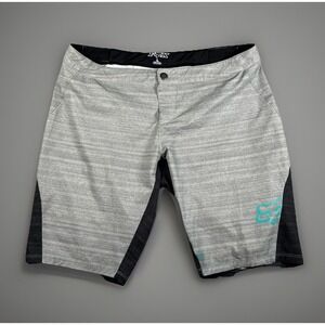 Fox Racing Lynx Shorts Women's L Unlined Cycling Zip‎ Pocket Adjustable Waist